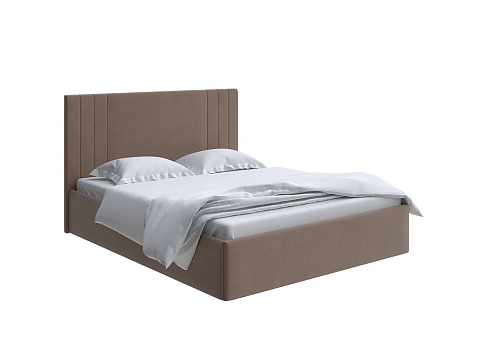 Кровать 140х190 Liberty - Аккуратная мягкая кровать в обивке из мебельной ткани