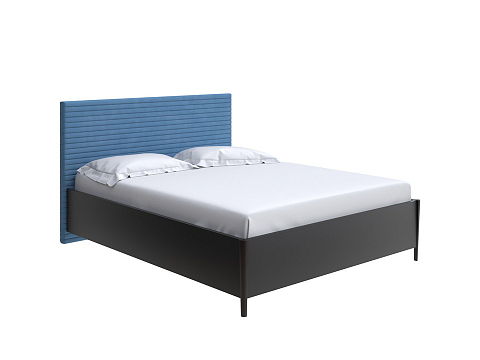 Кровать тахта Rona - Классическая кровать с геометрической стежкой изголовья