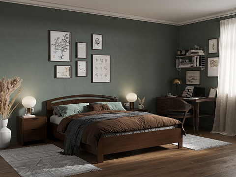 Кровать 120х200 Веста 1-R с подъемным механизмом - Современная кровать с изголовьем, украшенным декоративной резкой