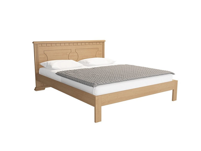 Кровать Milena-М-тахта 160x200 Массив (сосна) Антик - Кровать в классическом стиле из массива.