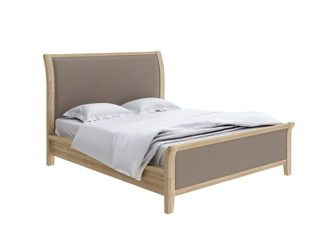 Кровать классика Dublin - Уютная кровать со встроенным основанием из массива сосны с мягкими элементами.