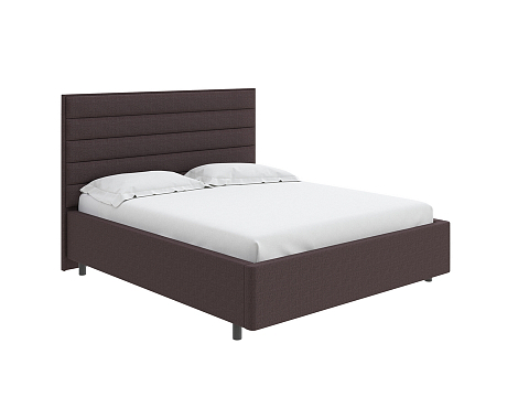 Односпальная кровать Verona - Кровать в лаконичном дизайне в обивке из мебельной ткани или экокожи.
