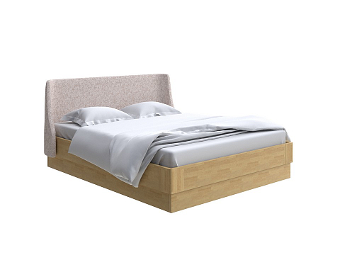 Деревянная кровать Lagom Side Wood с подъемным механизмом - Кровать со встроенным ПМ механизмом. 