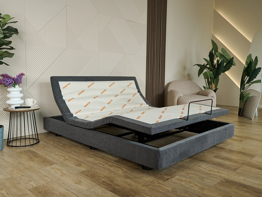 Кровать трансформируемая Smart Bed 160x200 Ткань Мебельная ткань - Трансформируемое мнгогофункциональное основание.