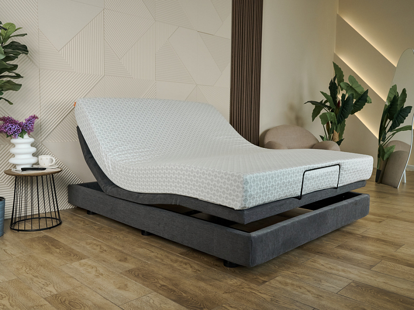 Кровать трансформируемая Smart Bed 80x200 Ткань Мебельная ткань - Трансформируемое мнгогофункциональное основание.