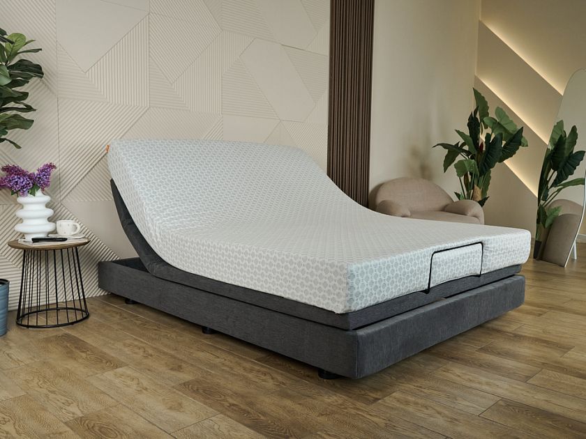 Кровать трансформируемая Smart Bed 180x200 Ткань Мебельная ткань - Трансформируемое мнгогофункциональное основание.