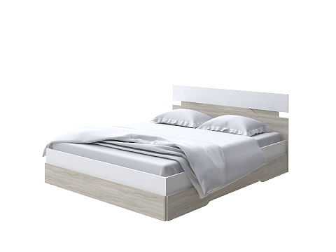 Кровать полуторная Milton - Современная кровать с оригинальным изголовьем.