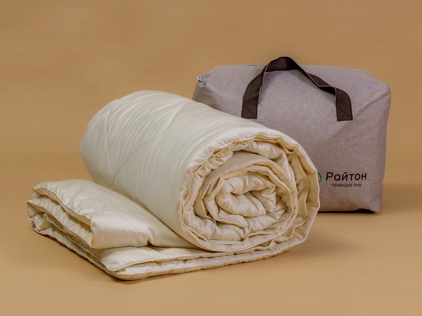 Одеяло легкое Cotton 172x205 Ткань Одеяло - Нежное одеяло с хлопковым волокном в наполнителе.